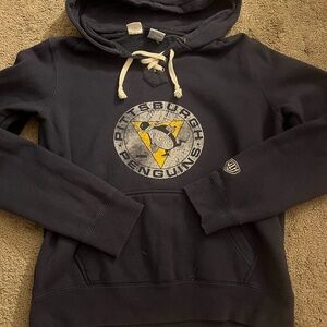 Navy Blue Pittsburgh Penguins Hoodie